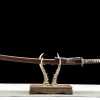 Stille Klinge - Handgeschmiedetes Katana aus 1065 Kohlenstoffstahl