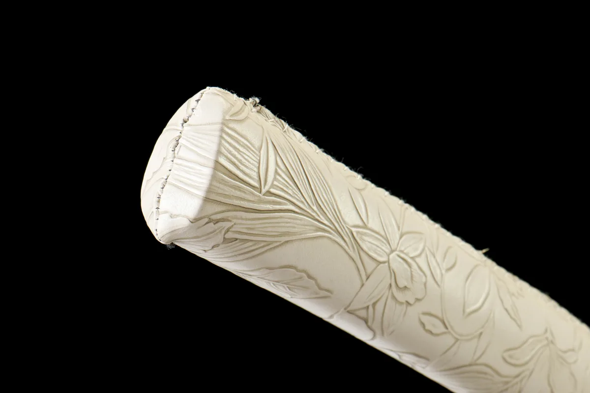 Stille Orchidee - Handgeschmiedetes Katana aus 1065 Kohlenstoffstahl - Image 11