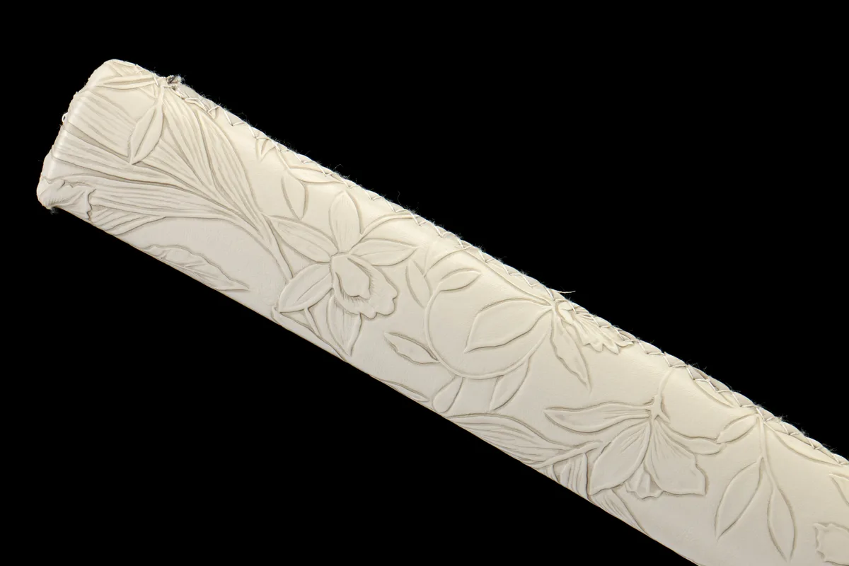 Stille Orchidee - Handgeschmiedetes Katana aus 1065 Kohlenstoffstahl - Image 13