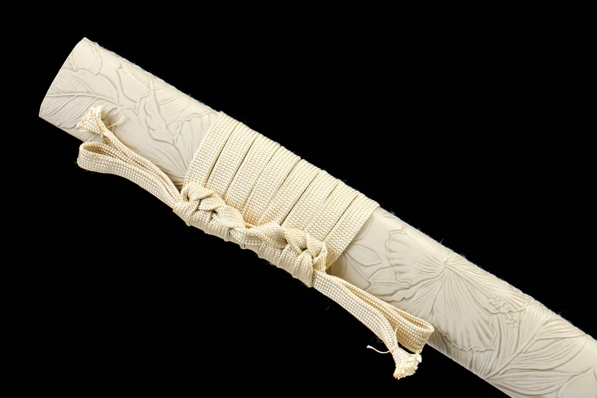 Stille Orchidee - Handgeschmiedetes Katana aus 1065 Kohlenstoffstahl - Image 7