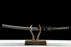 Tintenblüte - Handgeschmiedetes Katana aus 1065 Kohlenstoffstahl