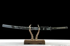Tintenschneide - Handgeschmiedetes Katana aus 1065 Kohlenstoffstahl
