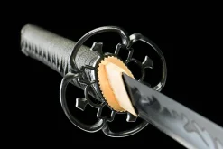 Tintenwind - Handgeschmiedetes Katana aus 1065 Kohlenstoffstahl