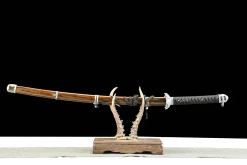 Unsterblicher Schnitt (开门) - Handgeschmiedetes Katana aus 1065 Kohlenstoffstahl