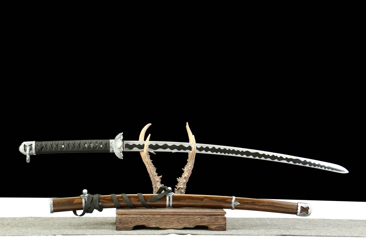 Unsterblicher Schnitt (开门) - Handgeschmiedetes Katana aus 1065 Kohlenstoffstahl - Image 3