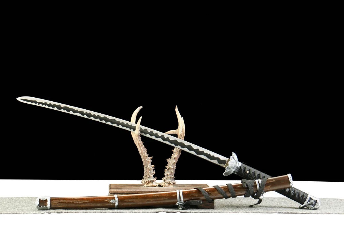 Unsterblicher Schnitt (开门) - Handgeschmiedetes Katana aus 1065 Kohlenstoffstahl - Image 7