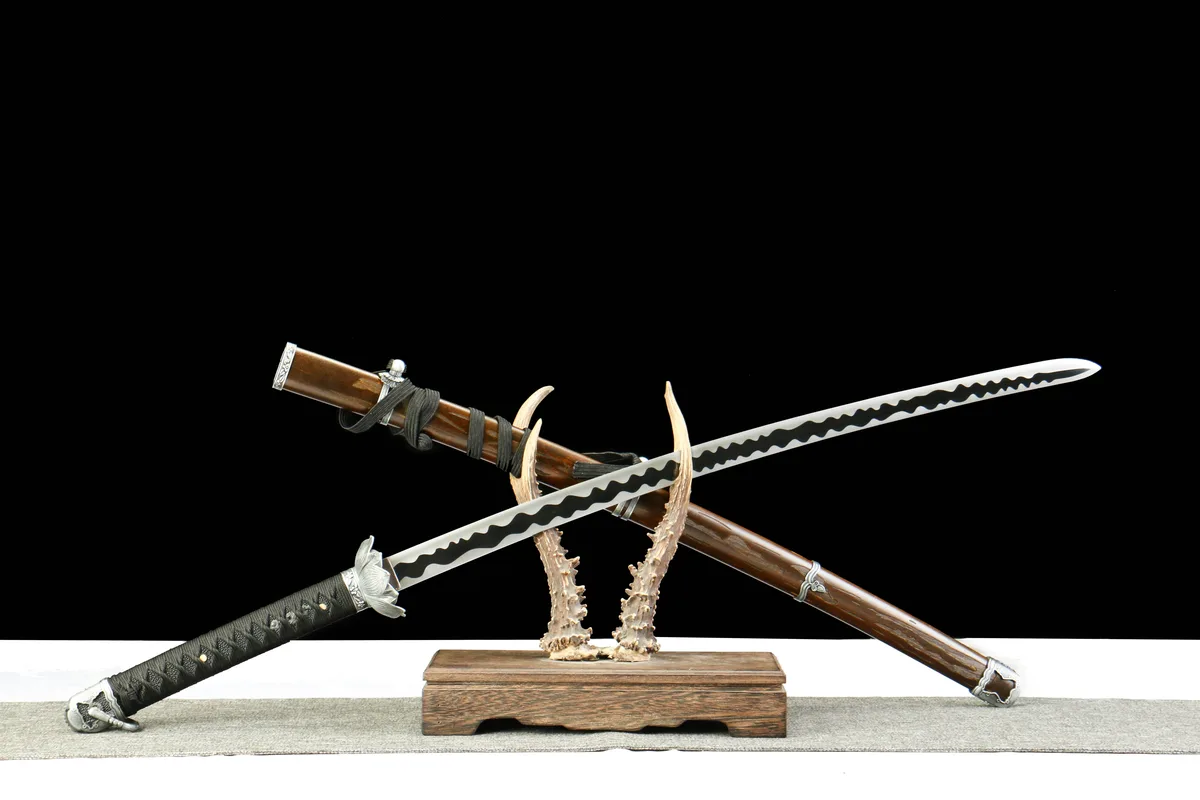 Unsterblicher Schnitt (开门) - Handgeschmiedetes Katana aus 1065 Kohlenstoffstahl - Image 8