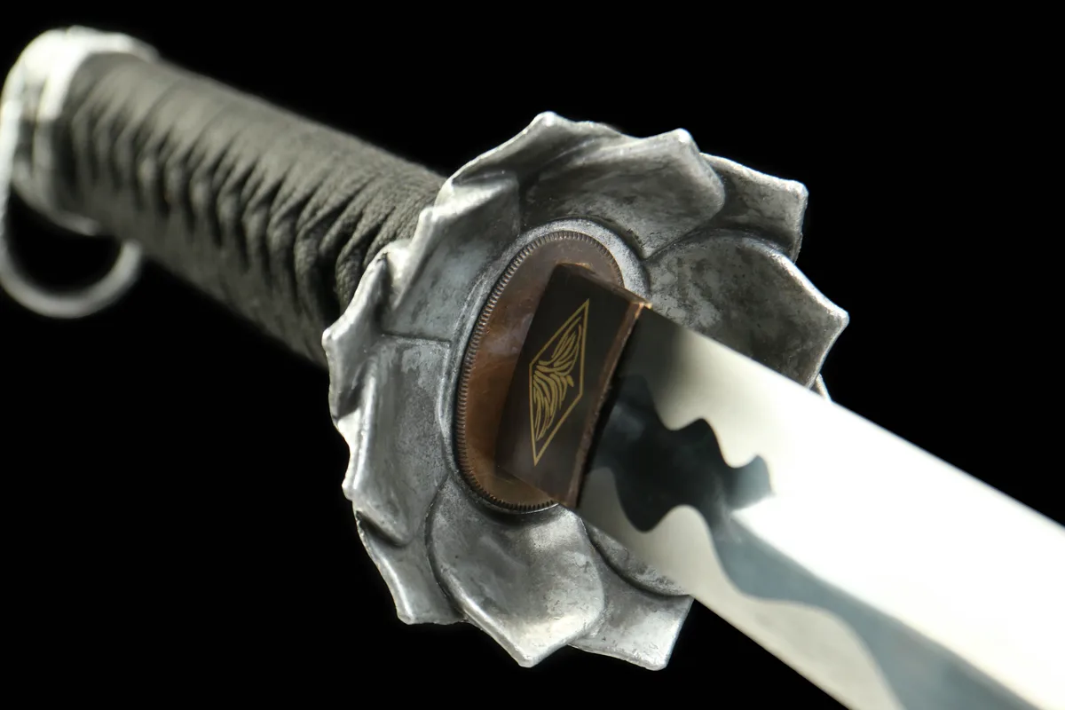 Unsterblicher Schnitt (开门) - Handgeschmiedetes Katana aus 1065 Kohlenstoffstahl - Image 5