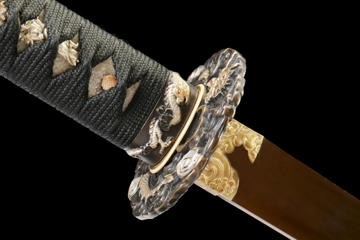 Uraltes Herz - Handgeschmiedetes Katana aus 1065 Kohlenstoffstahl - Image 8