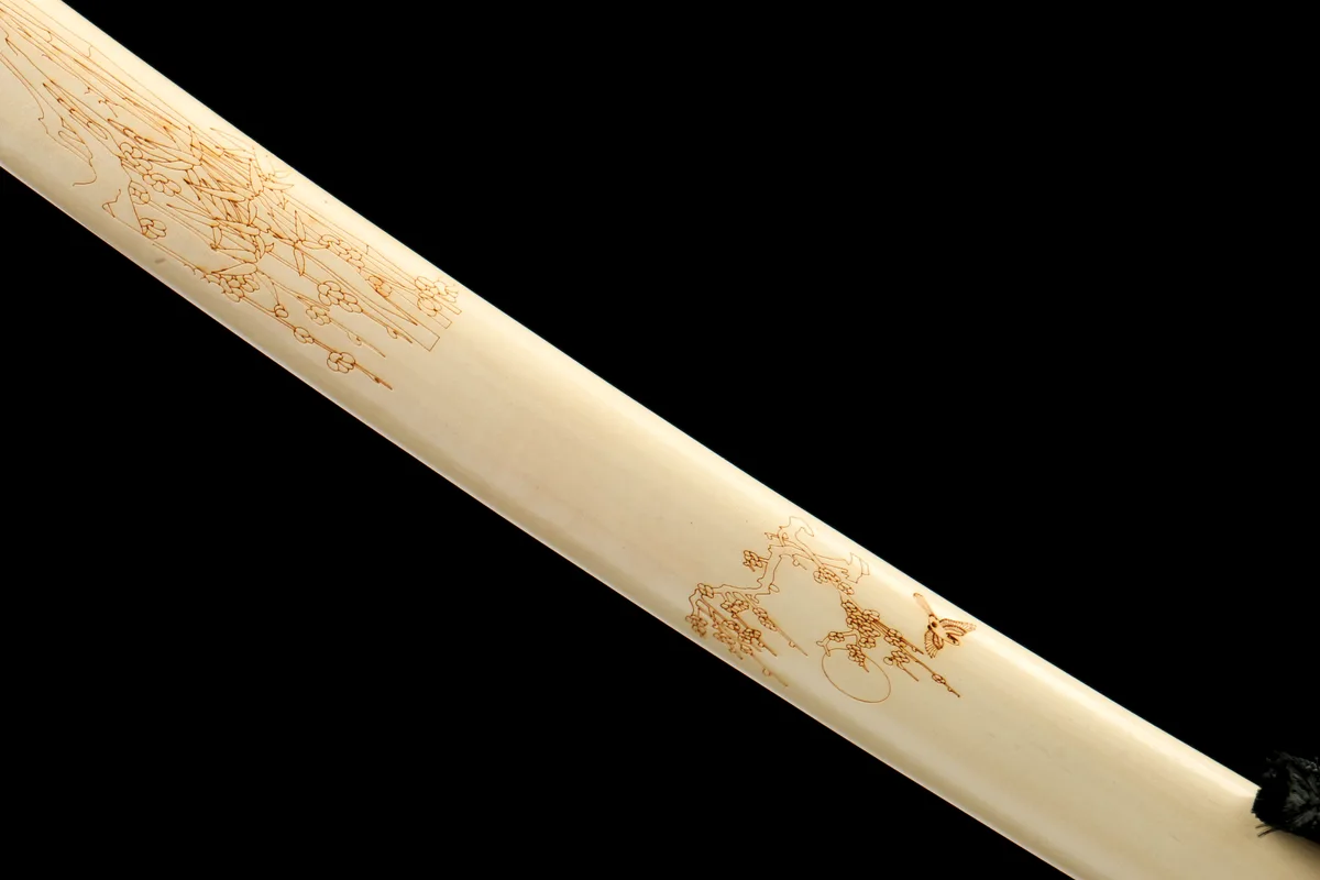 Uraltes Herz - Handgeschmiedetes Katana aus 1065 Kohlenstoffstahl - Image 12