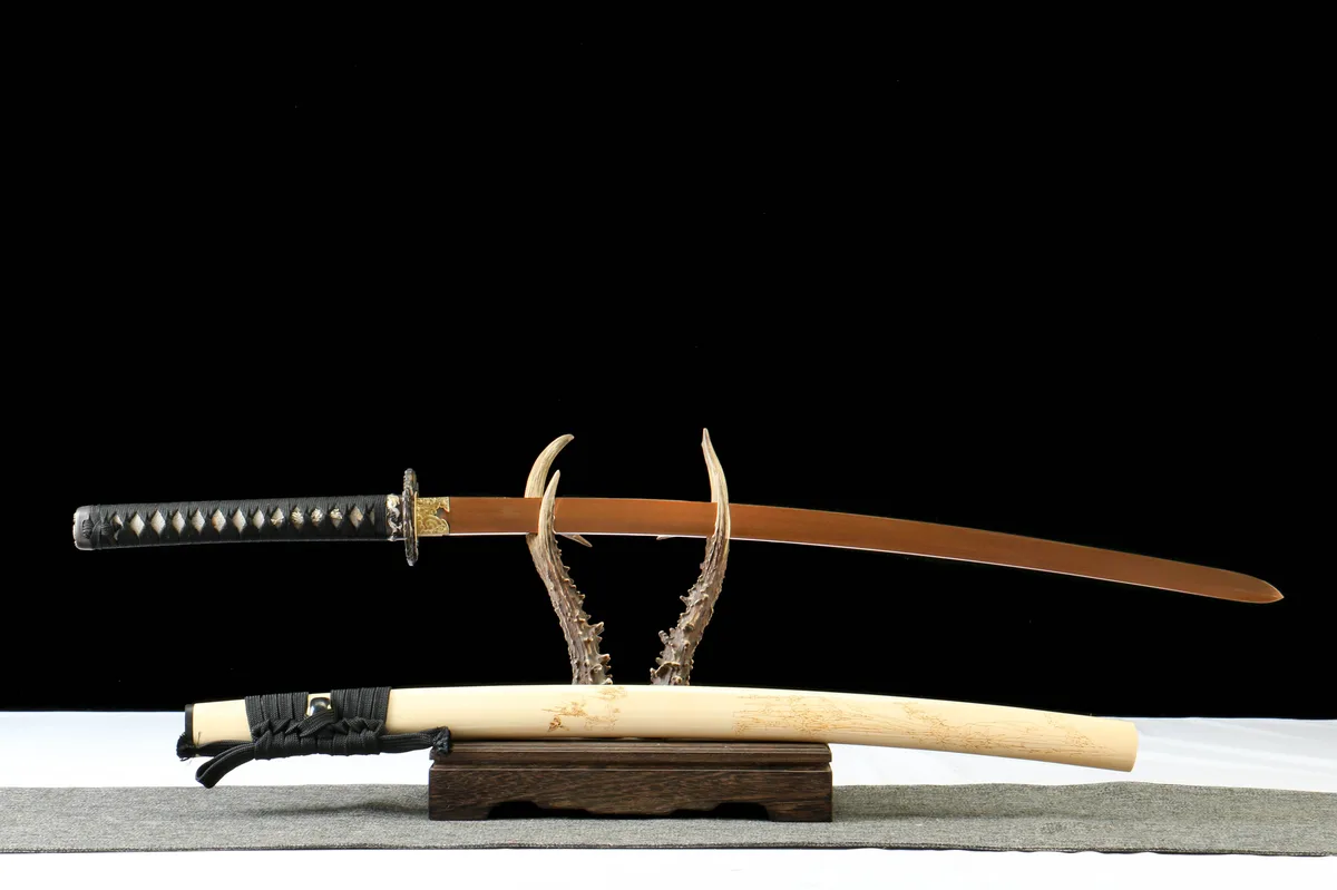 Uraltes Herz - Handgeschmiedetes Katana aus 1065 Kohlenstoffstahl - Image 11