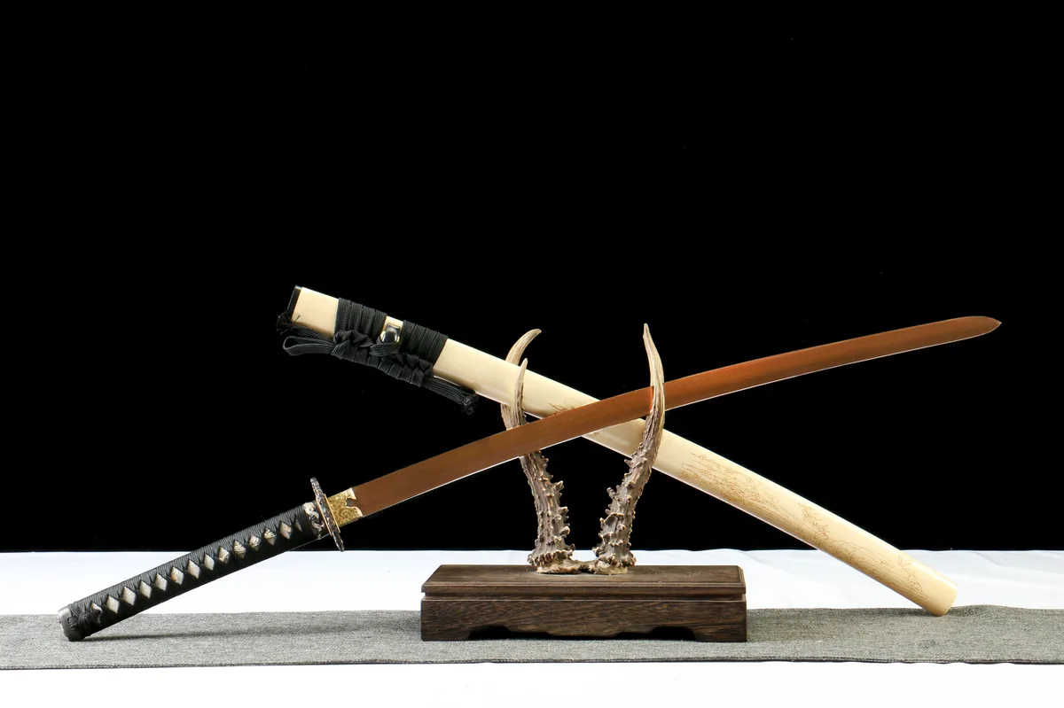 Uraltes Herz - Handgeschmiedetes Katana aus 1065 Kohlenstoffstahl - Image 6