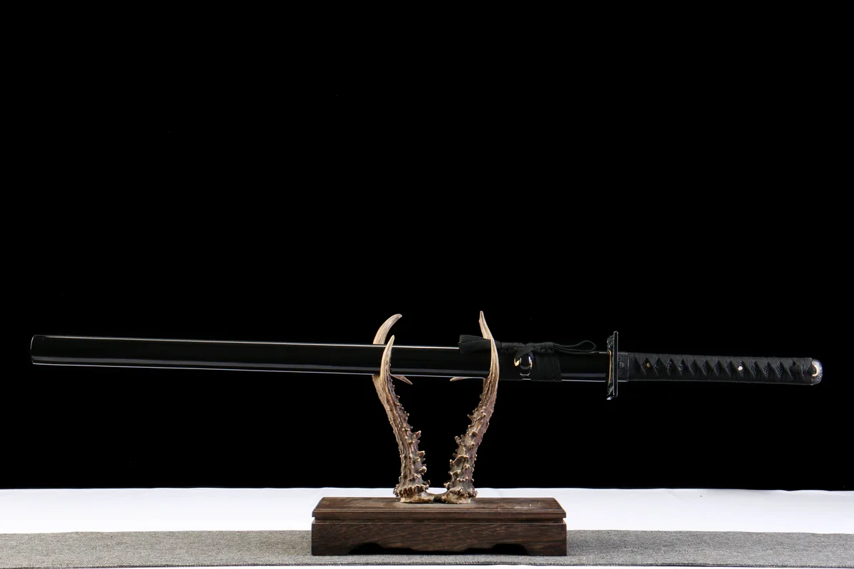Verborgene Klinge - Handgeschmiedetes Katana aus 1065 Kohlenstoffstahl