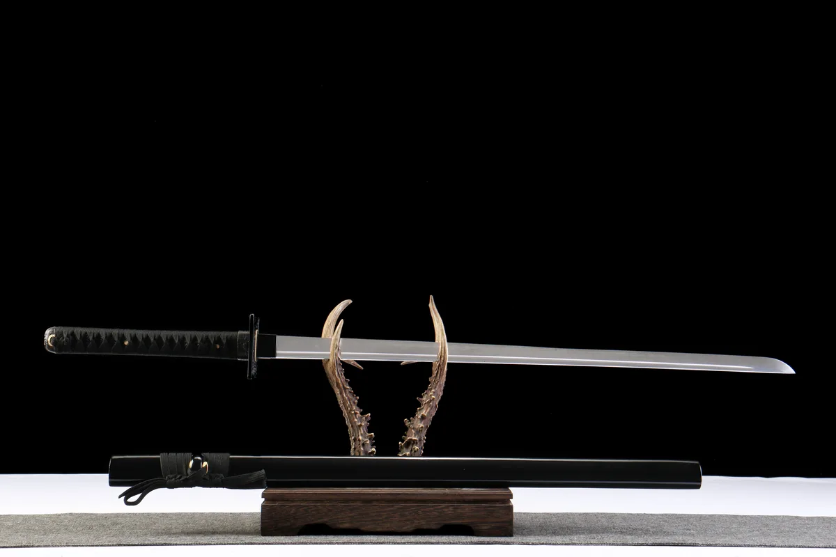 Verborgene Klinge - Handgeschmiedetes Katana aus 1065 Kohlenstoffstahl - Image 3