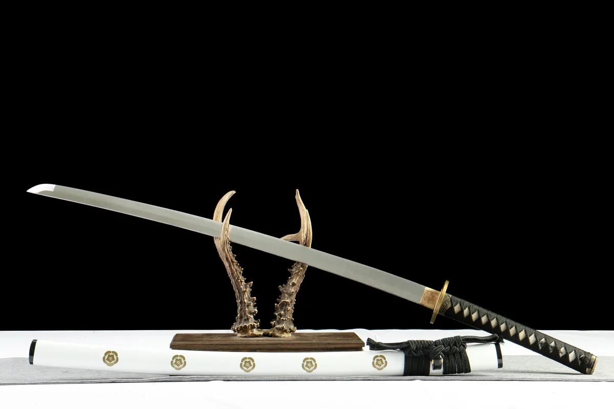 Weißer Phönix - Handgeschmiedetes Katana aus 1065 Kohlenstoffstahl - Image 6