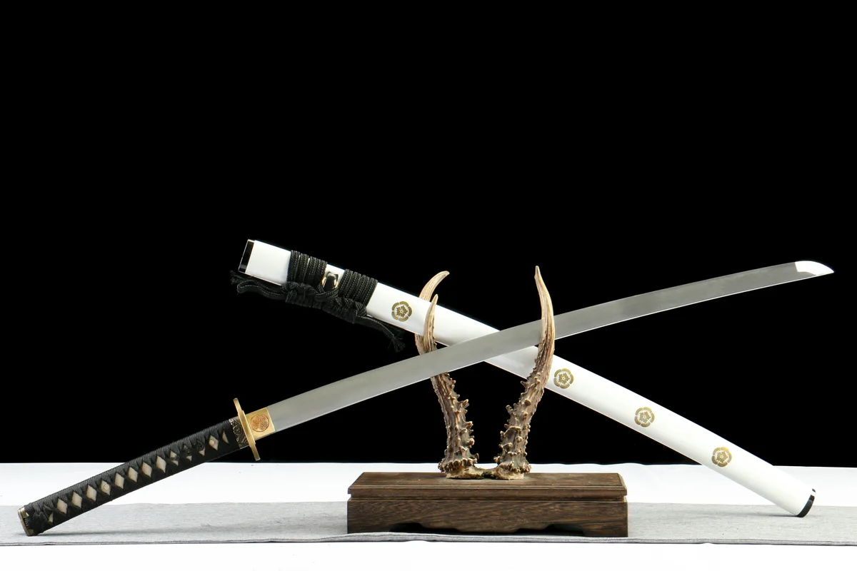 Weißer Phönix - Handgeschmiedetes Katana aus 1065 Kohlenstoffstahl - Image 7