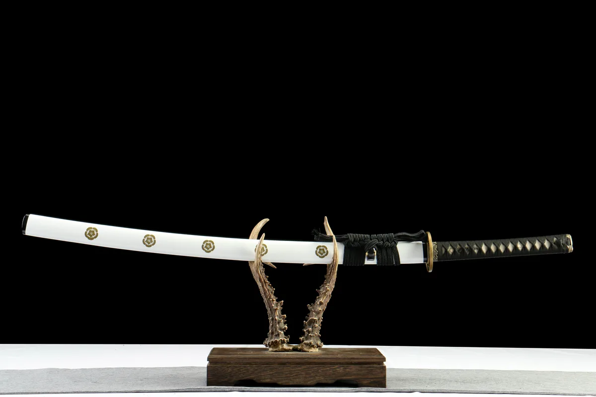 Weißer Phönix - Handgeschmiedetes Katana aus 1065 Kohlenstoffstahl - Image 9