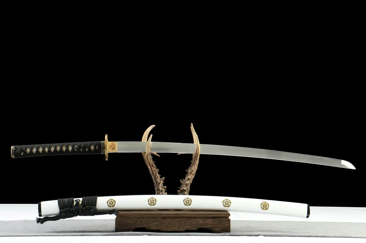 Weißer Phönix - Handgeschmiedetes Katana aus 1065 Kohlenstoffstahl - Image 8