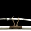 Weißer Tiger (啸) - Handgeschmiedetes Katana aus 1065 Kohlenstoffstahl