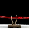 Zinnoberklinge - Handgeschmiedetes Katana aus 1065 Kohlenstoffstahl