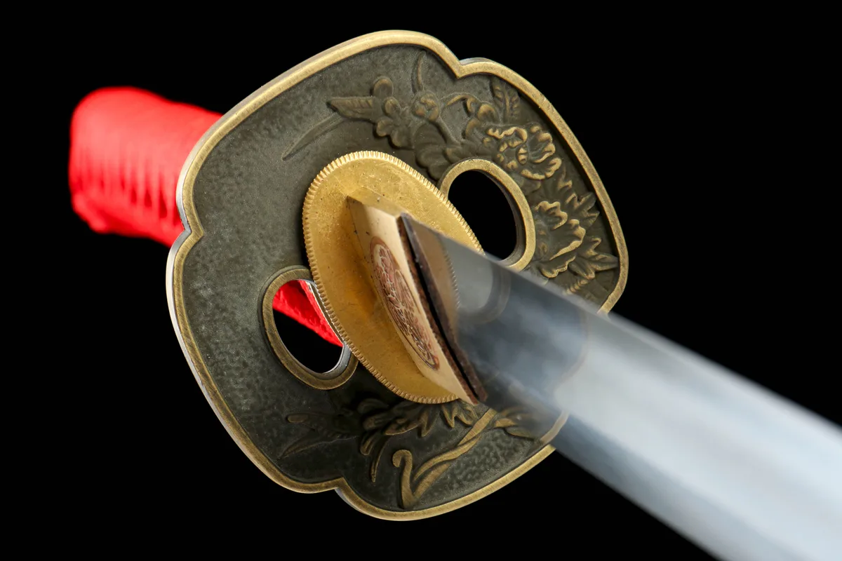 Zinnoberklinge - Handgeschmiedetes Katana aus 1065 Kohlenstoffstahl - Image 8