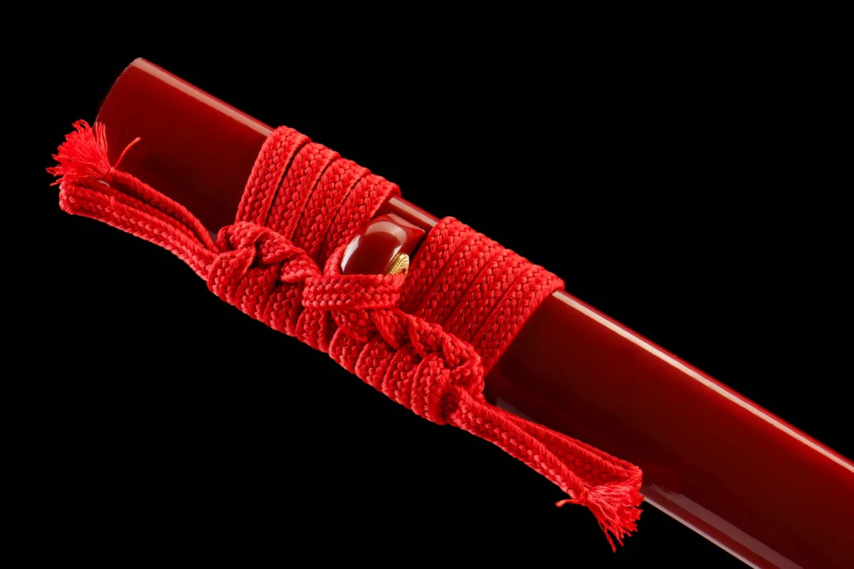Zinnoberklinge - Handgeschmiedetes Katana aus 1065 Kohlenstoffstahl - Image 4