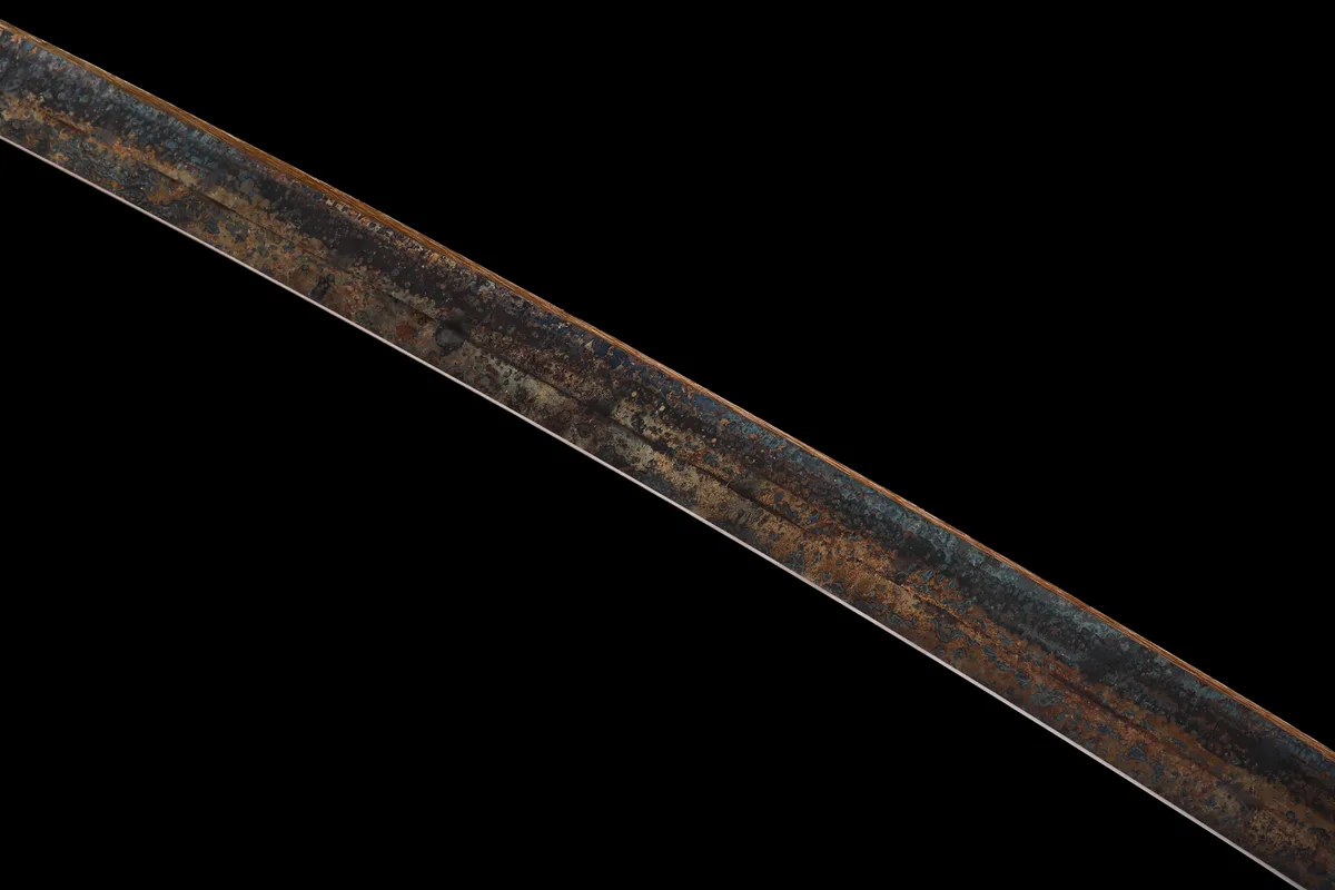 Geschmiedeter Stahl - Handgeschmiedetes Katana aus 1095 Hochkohlenstoffstahl - Image 11