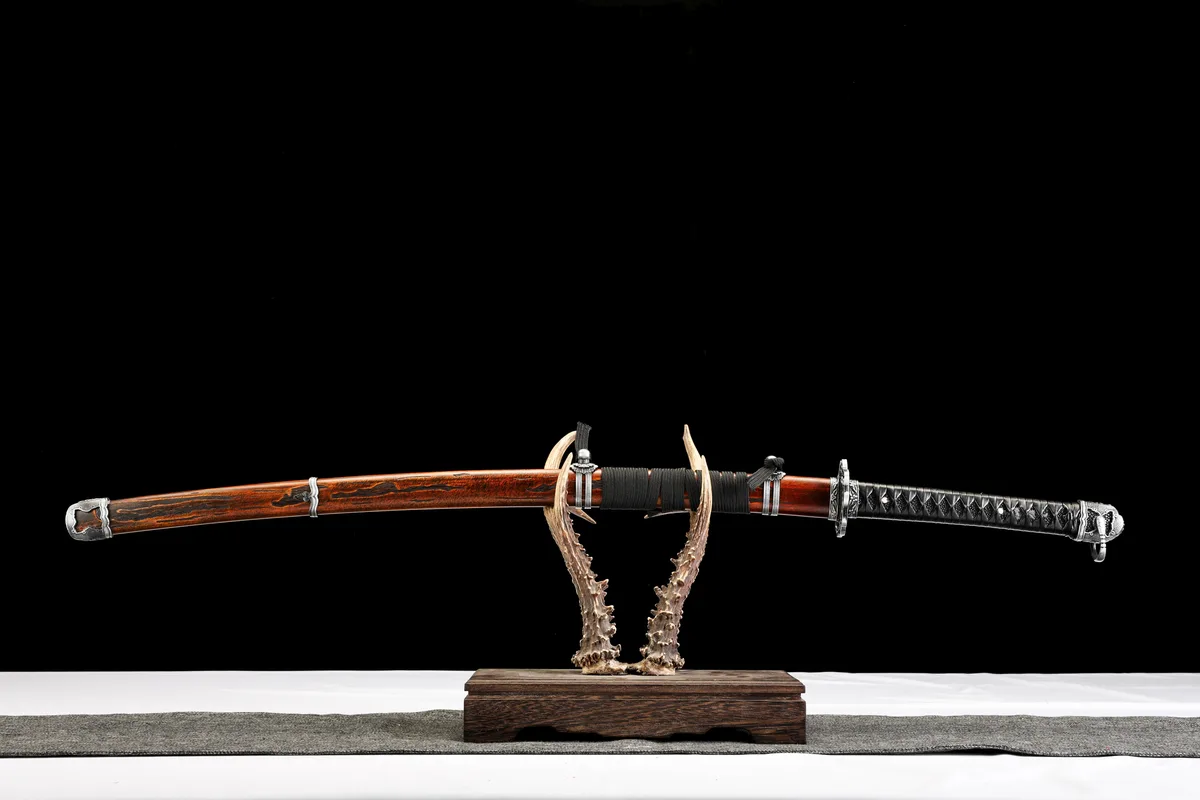 Geschmiedeter Stahl - Handgeschmiedetes Katana aus 1095 Hochkohlenstoffstahl - Image 8