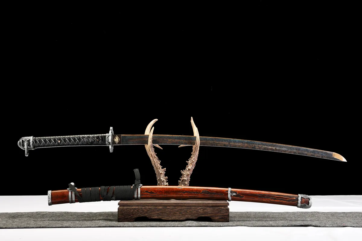 Geschmiedeter Stahl - Handgeschmiedetes Katana aus 1095 Hochkohlenstoffstahl - Image 10