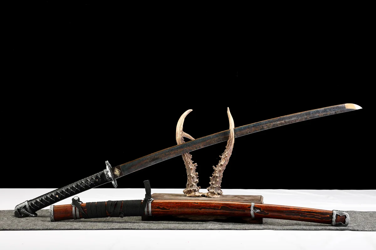 Geschmiedeter Stahl - Handgeschmiedetes Katana aus 1095 Hochkohlenstoffstahl - Image 14