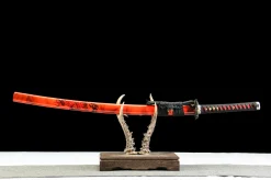 Urchaos - Handgeschmiedetes Katana aus 1095 Hochkohlenstoffstahl