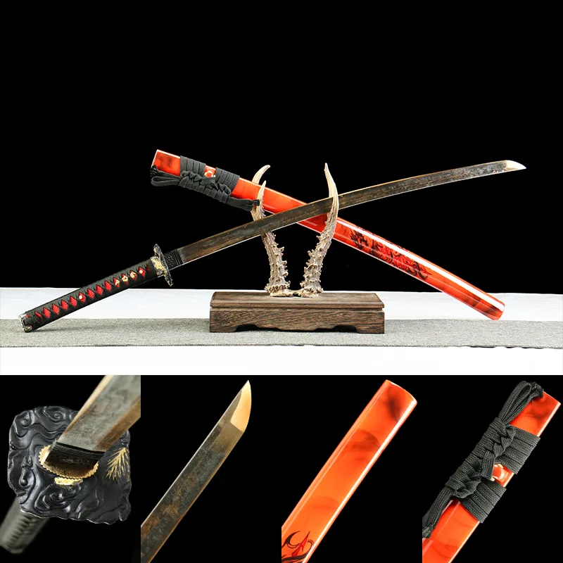 Urchaos - Handgeschmiedetes Katana aus 1095 Hochkohlenstoffstahl - Image 7