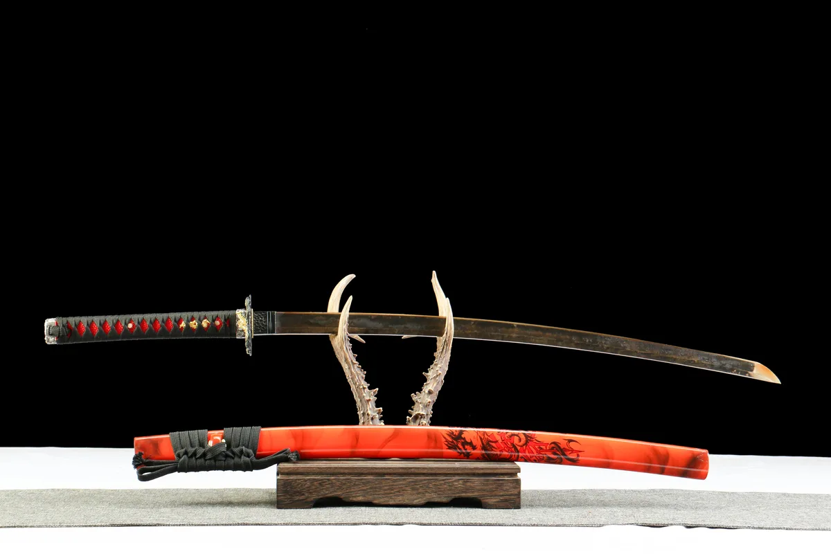 Urchaos - Handgeschmiedetes Katana aus 1095 Hochkohlenstoffstahl - Image 3