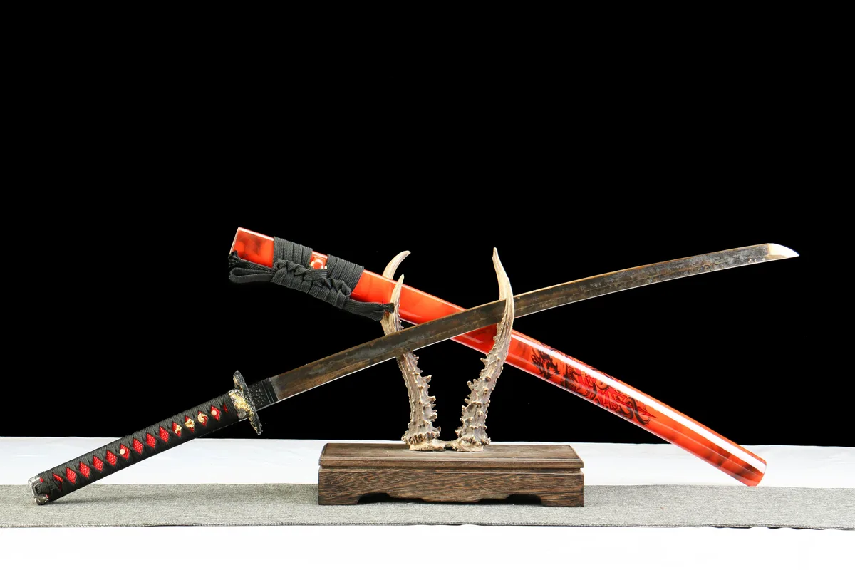 Urchaos - Handgeschmiedetes Katana aus 1095 Hochkohlenstoffstahl - Image 8