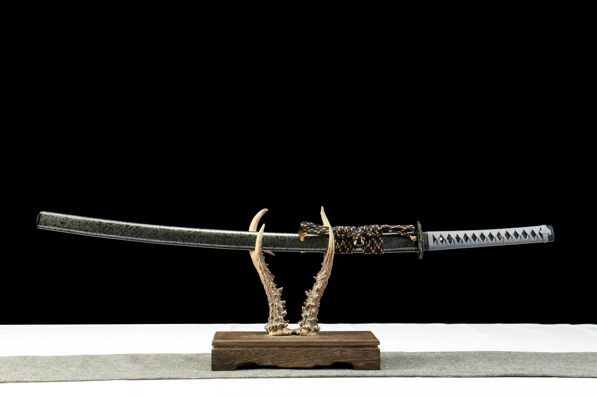 Hohles Blau - Handgeschmiedetes Katana aus 65Mn Spring Steel