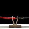 Scharlachroter Phantom - Handgeschmiedetes Katana aus 65Mn Spring Steel