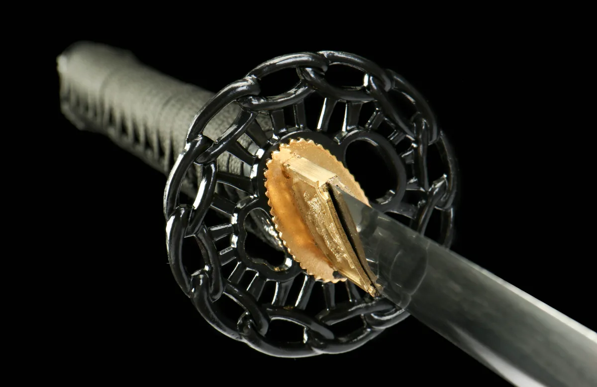 Scharlachroter Phantom - Handgeschmiedetes Katana aus 65Mn Spring Steel - Image 5