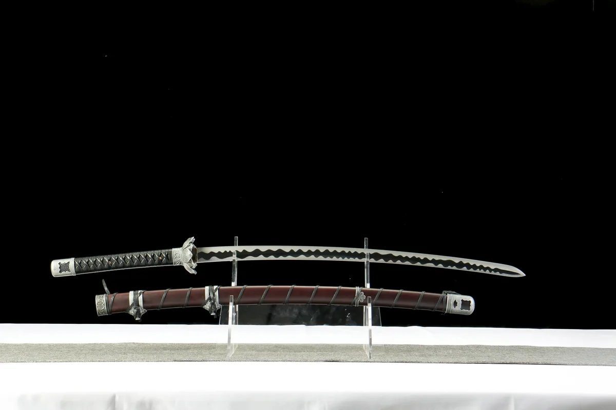 Unsterblicher Hieb (开门) - Handgeschmiedetes Katana aus 65Mn Spring Steel