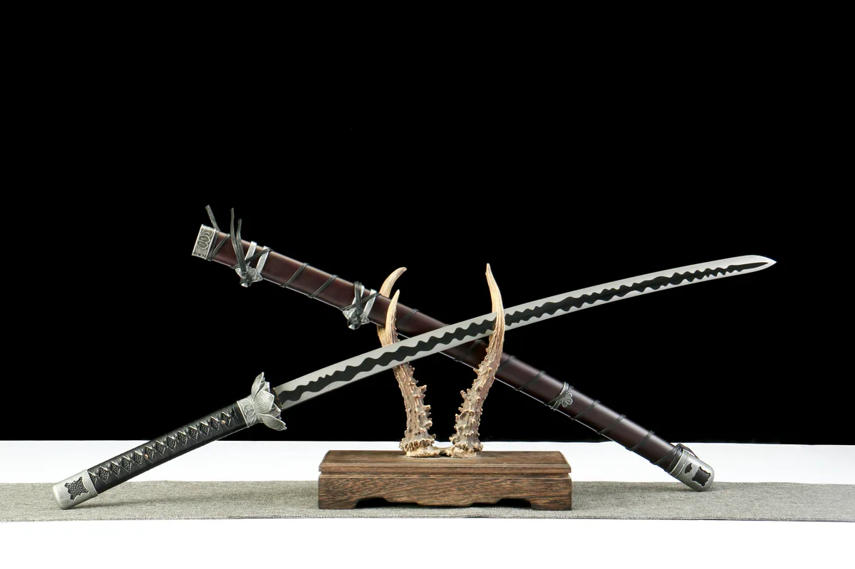 Unsterblicher Hieb (开门) - Handgeschmiedetes Katana aus 65Mn Spring Steel - Image 3
