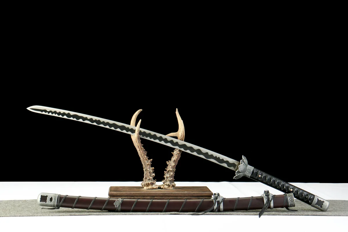 Unsterblicher Hieb (开门) - Handgeschmiedetes Katana aus 65Mn Spring Steel - Image 9