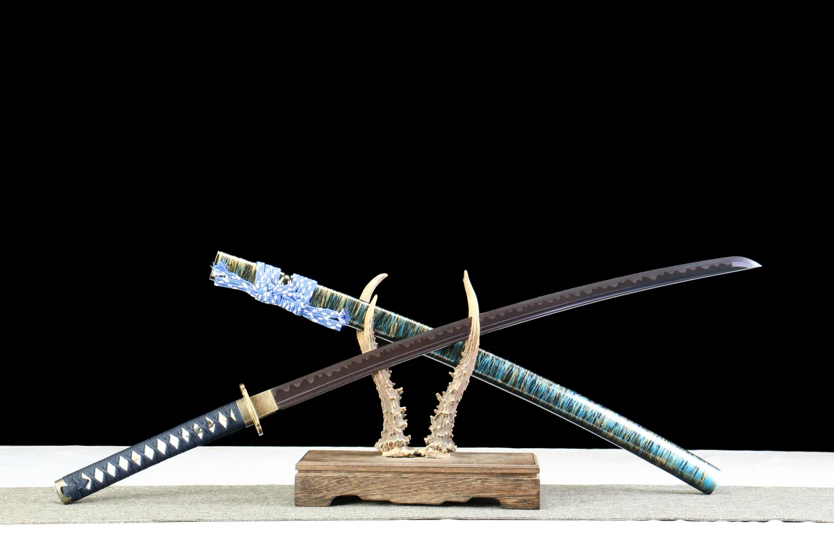 Fließendes Licht - Handgeschmiedetes Katana aus Carbon Steel - Image 6