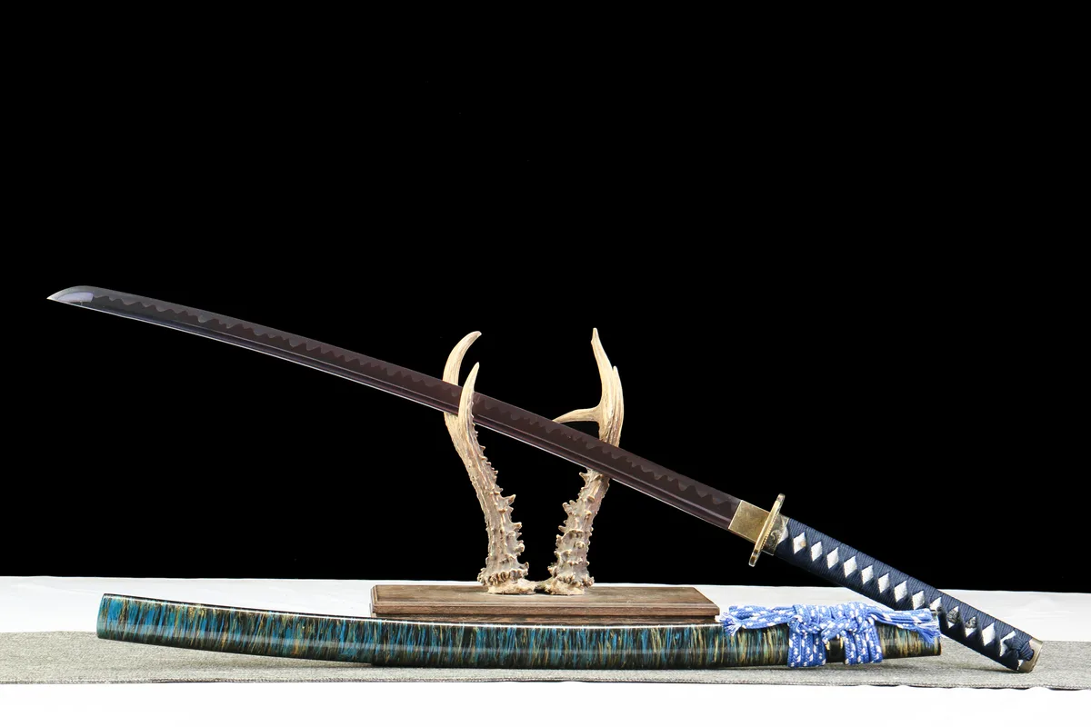 Fließendes Licht - Handgeschmiedetes Katana aus Carbon Steel - Image 7