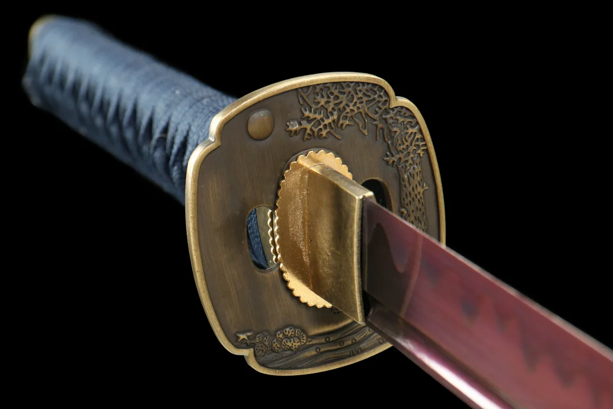 Fließendes Licht - Handgeschmiedetes Katana aus Carbon Steel - Image 8