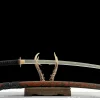 Hieb der Finsteren Nacht - Handgeschmiedetes Katana aus Carbon Steel