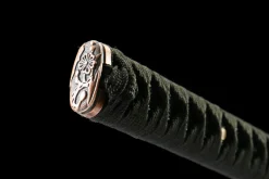 Alternative view of Hieb der Finsteren Nacht - Handgeschmiedetes Katana aus Carbon Steel