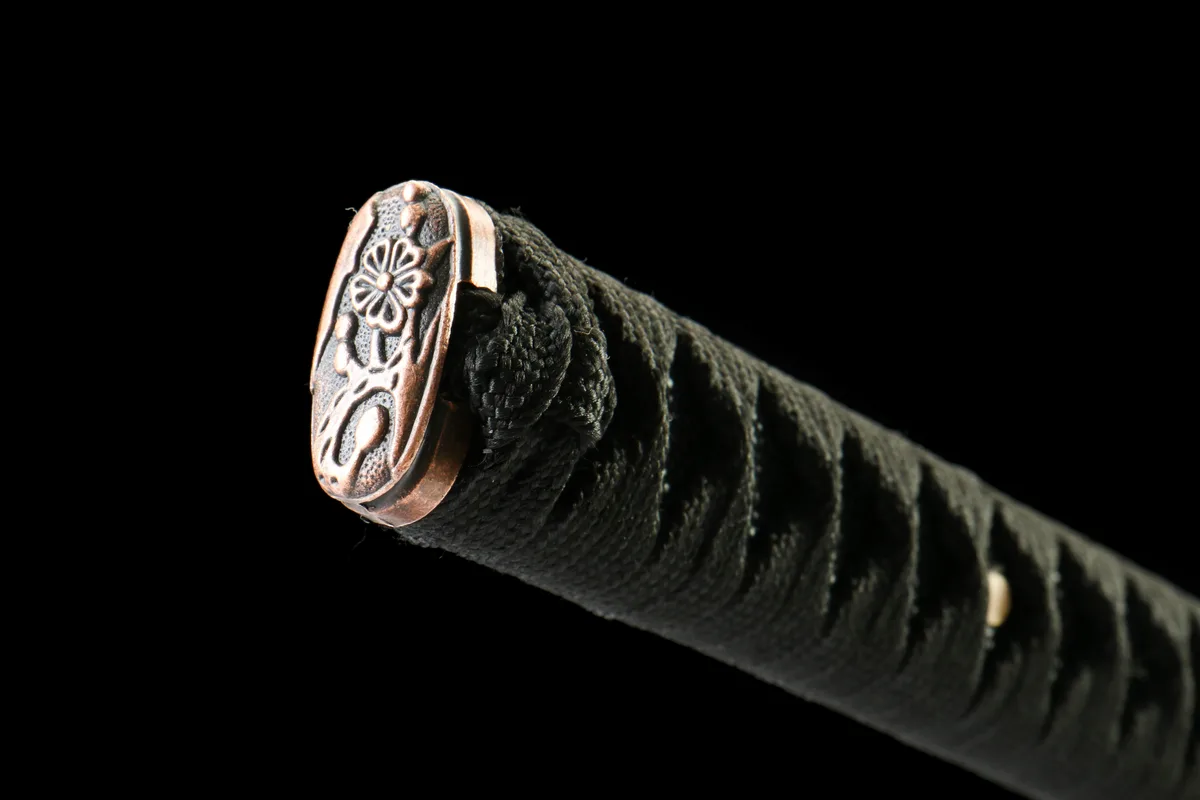 Hieb der Finsteren Nacht - Handgeschmiedetes Katana aus Carbon Steel - Image 2