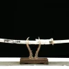 Kältegipfel-Glanz - Handgeschmiedetes Katana aus Carbon Steel