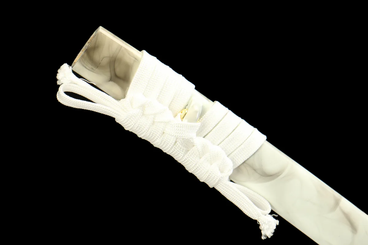 Kältegipfel-Glanz - Handgeschmiedetes Katana aus Carbon Steel - Image 5