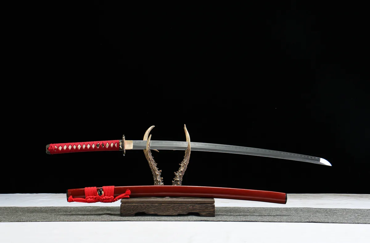 Roter Mond - Handgeschmiedetes Katana aus Carbon Steel - Image 6