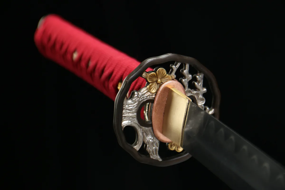 Roter Mond - Handgeschmiedetes Katana aus Carbon Steel - Image 4